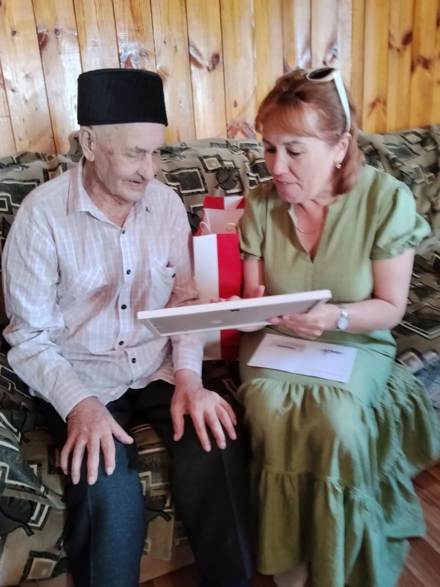 Чөмә-Елгадан Фәрхетдин Галимов 95 яшьлек юбилеен билгеләп үтте