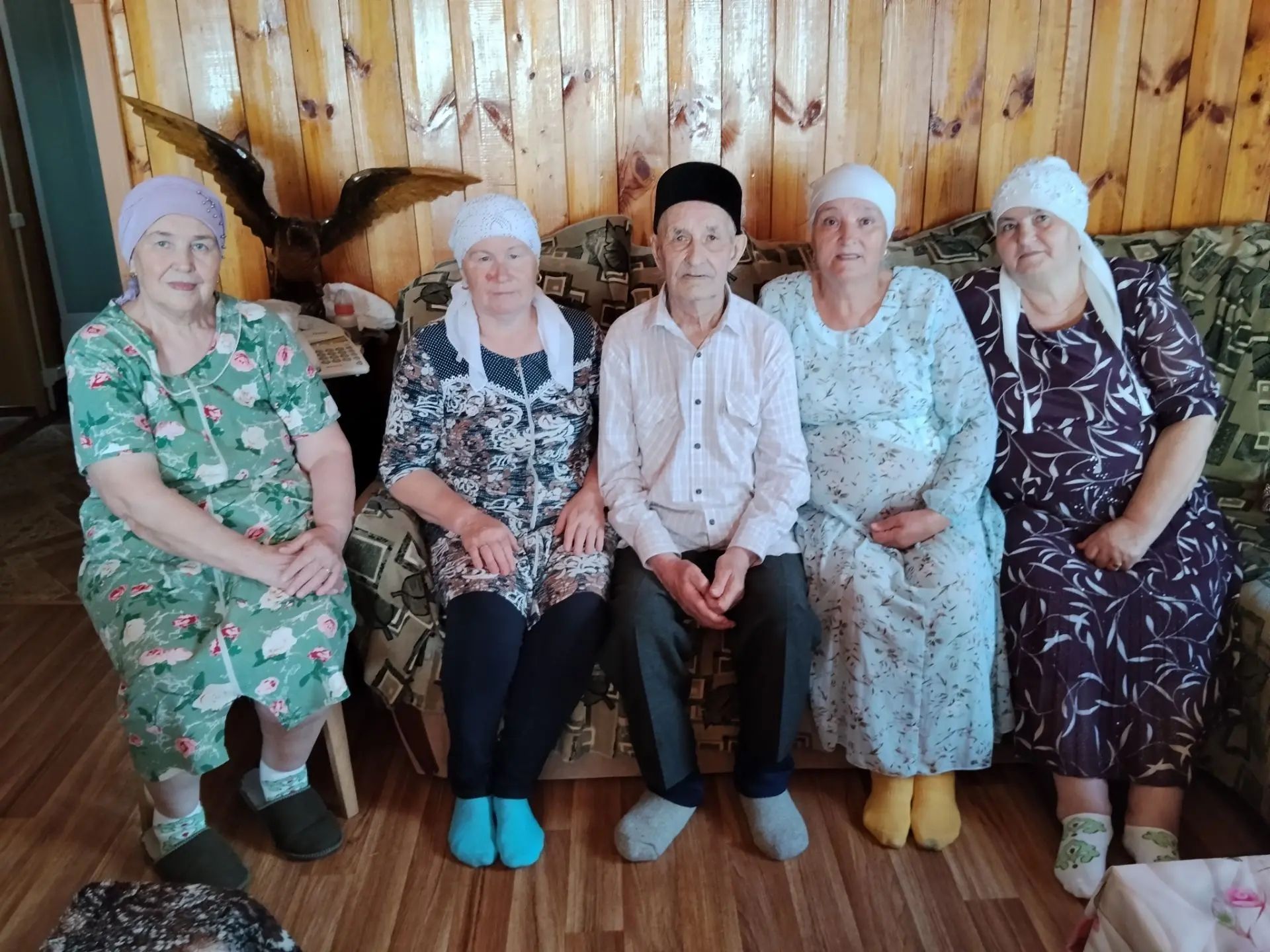 Чөмә-Елгадан Фәрхетдин Галимов 95 яшьлек юбилеен билгеләп үтте