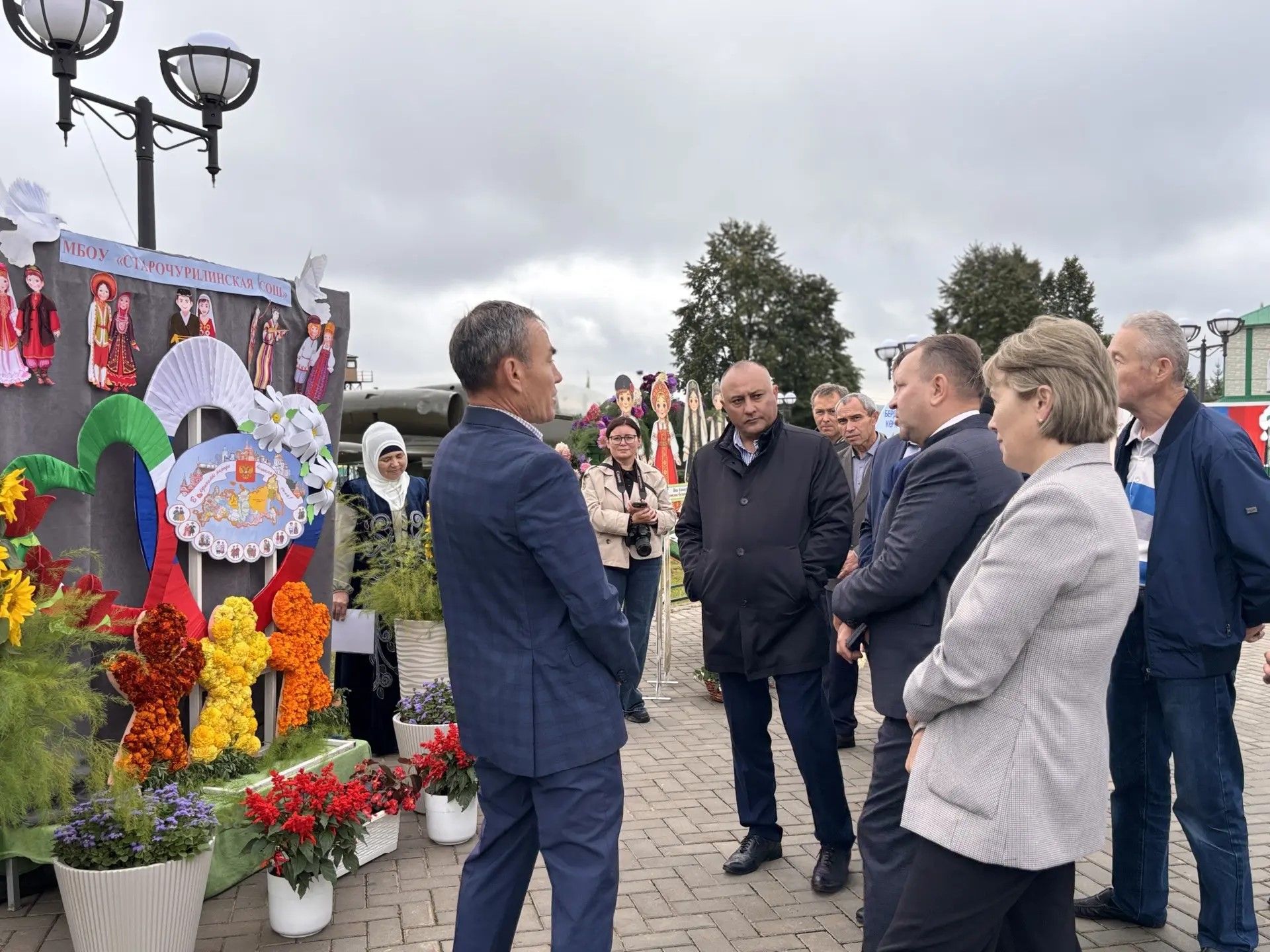 Арчада мәктәп ярминкәсе һәм чәчәкләр фестивале узды