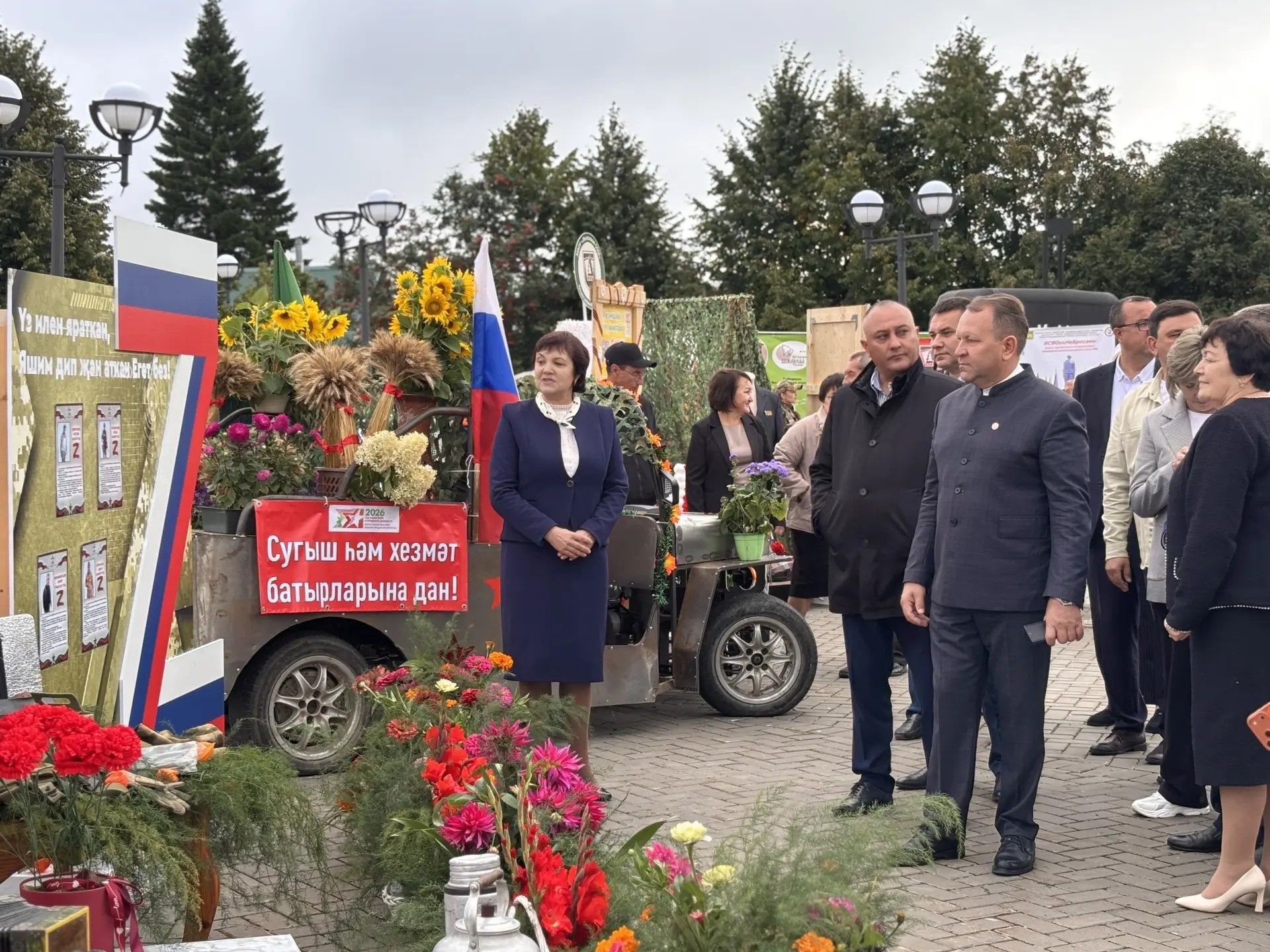 Арчада мәктәп ярминкәсе һәм чәчәкләр фестивале узды
