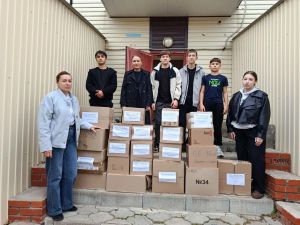 Арча мәктәпләре махсус хәрби операциядә катнашучыларга гуманитар ярдәм җыйды