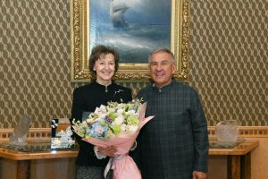 Татарстан Рәисе Россия экспорт үзәге генераль директоры белән очрашты