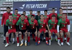 Арча педагогия көллияте студент егетләре регби ярышларыннан көмеш медаль белән кайтты
