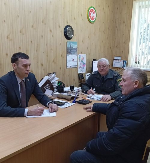 Татарстан Республикасы Дәүләт техника күзәтчелегенең Арча бүлегендә гражданнарны кабул итү узды
