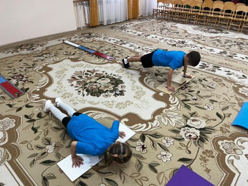 Балалар бакчасында чемпионнар фестивале