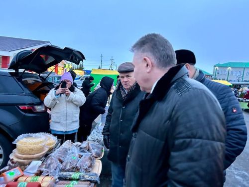 Арчада бүген бәйрәм алды ярминкәсе булды