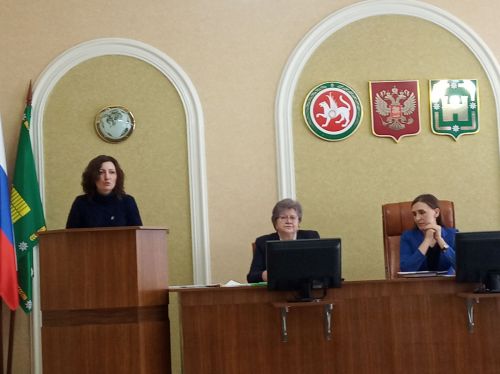 Район Иҗтимагый советында мобилизацияләнгәннәр һәм аларның гаиләләренә ярдәм мәсьәләсе каралды