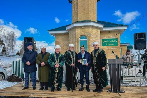 Көтек авылында мәчет ачылды
