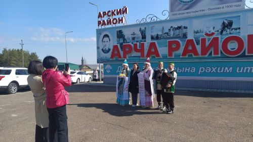 Арчага Саха республикасыннан (Якутия) делегация килде