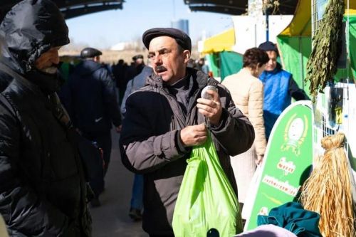 Казандагы Арча ярминкәсен Татарстан Республикасы Рәисе Рөстәм Миңнеханов карады