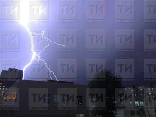 Татарстанга көчле җил һәм яшенле яңгыр якынлашуы турында хәбәр иттеләр