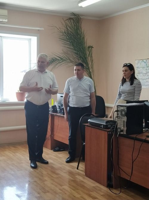 Почтамт җитәкчеләре район газетасы хезмәткәрләре белән очрашты