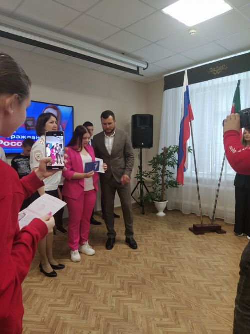 Арча районының 19 гражданинына паспорт тапшырылды