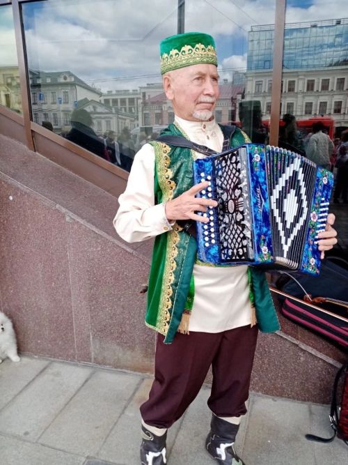 Якташыбыз Филарит Гасыймов «Уйнагыз, гармуннар» фестиваленең төп бүләге - гармунга лаек булды