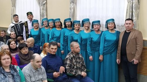 Яңа Чүриле психоневрология интернатында очрашу узды