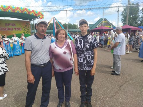 Сабантуй – очрашу, күрешү, аралашу урыны