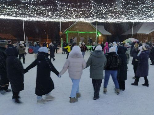 Арча стадионында Раштуа бәйрәменә багышланган мәдәни-күңел ачу чаралары узды