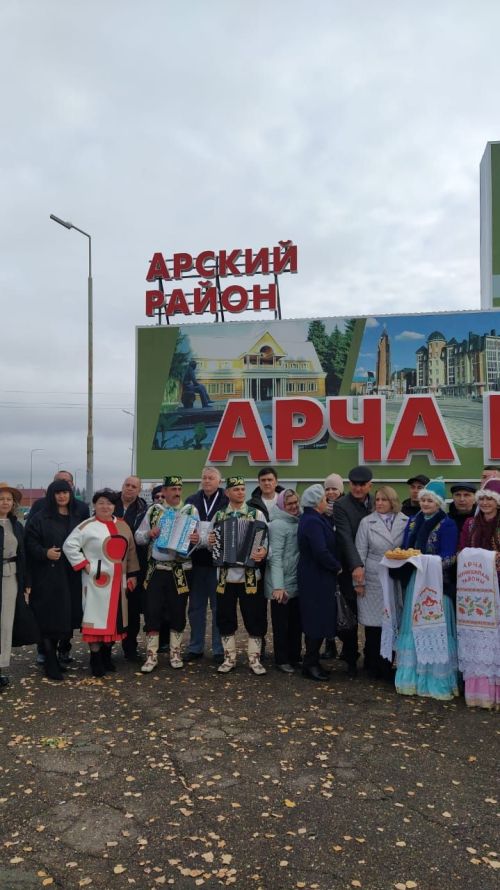 Россия журналистлары Арчада