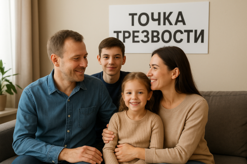«Точка трезвости» помогает сохранить семьи