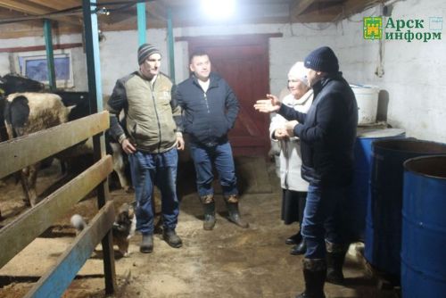 Район башлыгы Түбән Мәтәскәдә киндер эшкәртү цехы төзелешен тикшерде