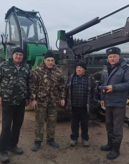 В Арском лесхозе прошел технический осмотр