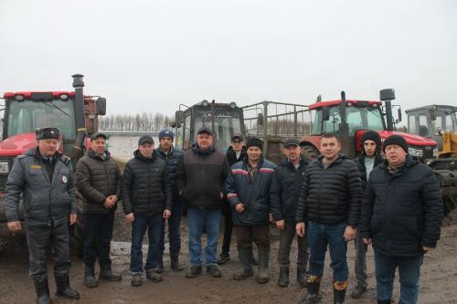 Техника сакта, ремонт гөрли: район хуҗалыкларында рейд