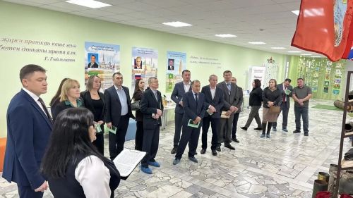 Арчаның бишенче гимназиясе кунаклар кабул итте