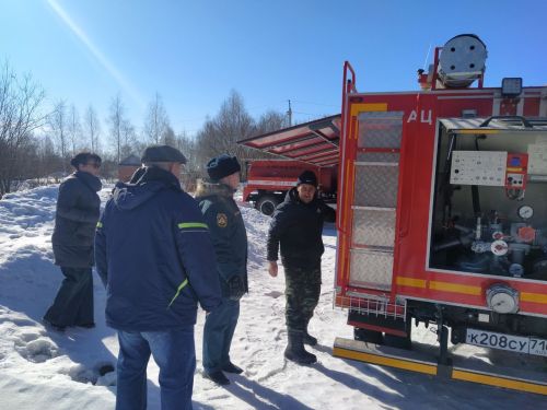 Арча районында гадәттән тыш хәл очракларына әзерлек тикшерелде