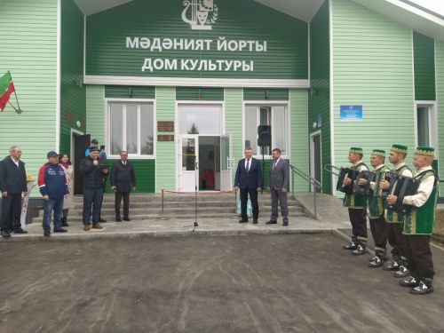 Арча районы Иске Кырлай авылында мәдәният йорты ачылды