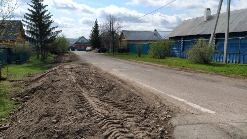 Арча стадионына, Казансу паркына төшә торган юлга тротуар ясыйлар