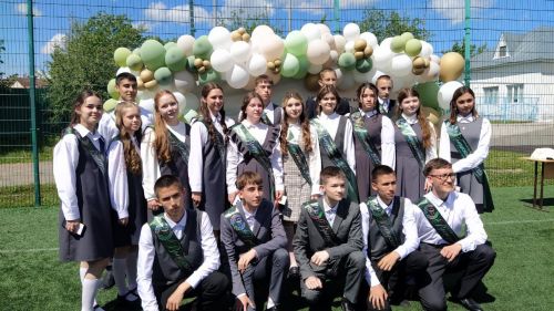 Арчаның В.Ф.Ежков ис. 1нче мәктәптә соңгы кыңгырау чыңлады