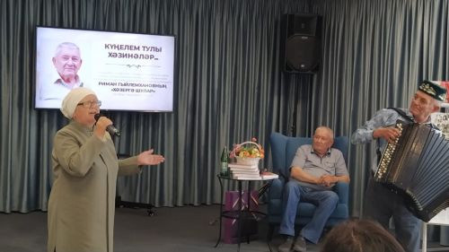 Казаннан каләмдәшебез, якташыбыз Риман Гыйлемхан очрашуга кайтты