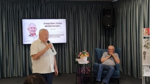Казаннан каләмдәшебез, якташыбыз Риман Гыйлемхан очрашуга кайтты