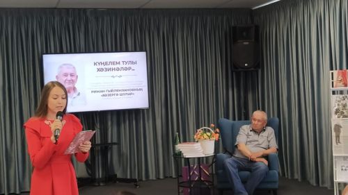 Казаннан каләмдәшебез, якташыбыз Риман Гыйлемхан очрашуга кайтты