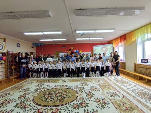 “Хәтер яши”: Арчаның тугызынчы балалар бакчасында Бөек Җиңүнең 80 еллыгына багышланган митинг үтте