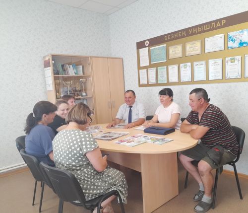 Выездной приём граждан в Апазовском сельском поселении Арского района