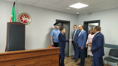 Җәмәгать суды бинасы яңарды