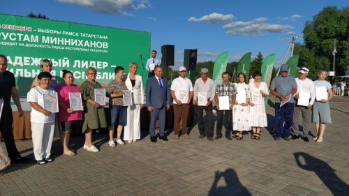В парке Казансу в Арске прошел фестиваль добрососедства «Наш двор»