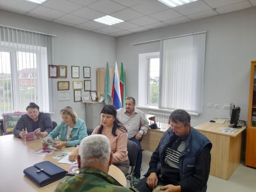Выездной прием граждан в Новокишитском  сельском поселении Арского района