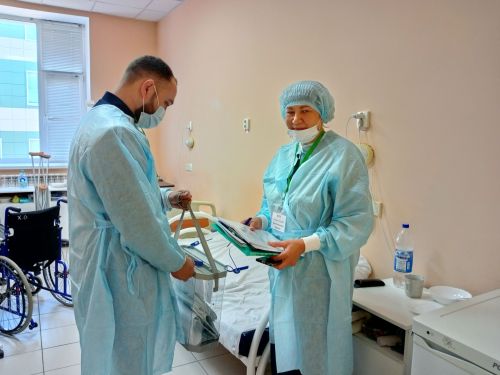 Арча  үзәк хастаханәсендә дәваланучылар да сайлауда катнашты