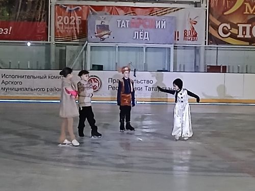 Ледяная сказка на арской арене
