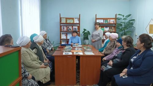 Познавательная встреча с жителями Старый Ашит
