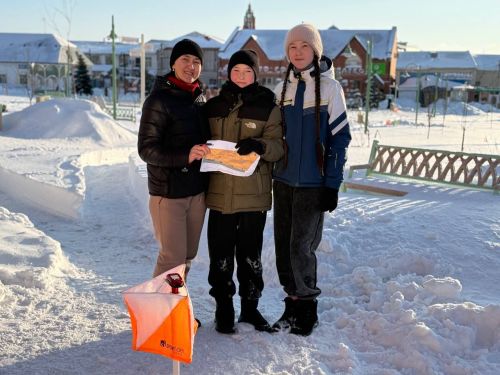 Арчада эзтабар гаиләләр көч сынашты