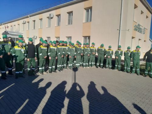 Арчада яшь комбайнчылар ярышты