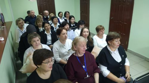 Социаль фондның (пенсия) клиентлар белән эшләү бүлегендә хисап җыелышы булды