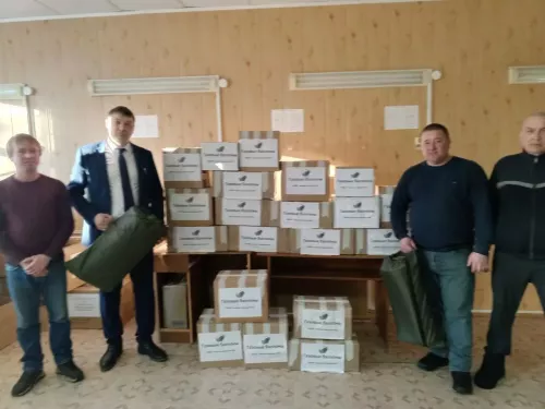 Чираттагы гуманитар колонна махсус хәрби операция зонасына озатылды