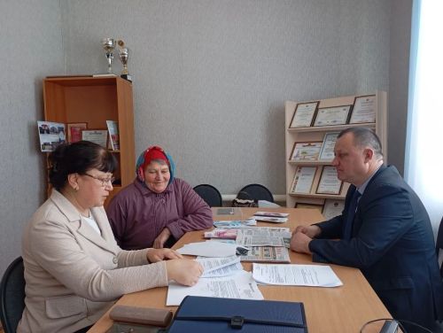 Встреча с жителями села Наласа Арского района