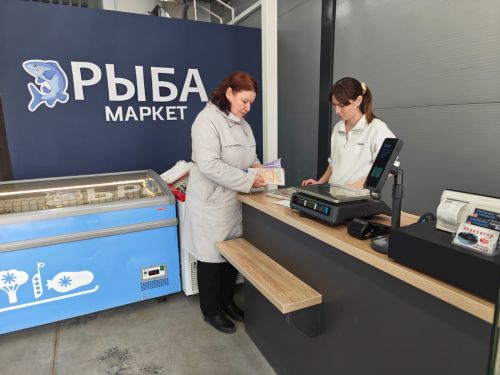 Обучающий семинар в рыбном магазине