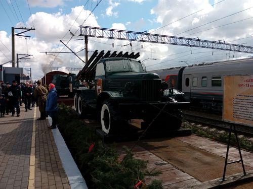 Җиңү поезды Арчага килде: хәтер, горурлык һәм бердәмлек бәйрәм