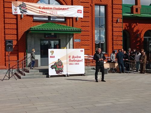 Җиңү поезды Арчага килде: хәтер, горурлык һәм бердәмлек бәйрәм
